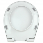 Galassia XES Standard Close WC Toilet Seat & Cover White 9920