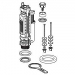 Catalano Zero Plus Geberit Type 290 Dual Flush Valve 282.350.21.2