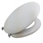 Hatria Sculture Standard Close Toilet Seat & Cover White 00Y0I501
