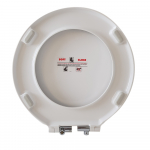 Hatria You&Me Soft Closing Toilet Seat & Cover White 00YXXZ01