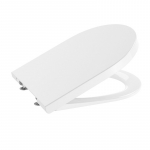 Roca Inspira Round Compact Supralit Soft Close Toilet Seat & Cover White A80152C00B