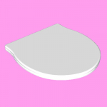 Jacuzzi Republic Standard Close Replacement Toilet Seat & Cover Lacquered Wood CH-JAC-REP