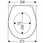 Jacuzzi Republic Soft Close Toilet Seat & Cover White SILTH501