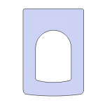 Jota Small Standard Close Replacement Toilet Seat & Cover Lacquered Wood CH-JOT-SMA