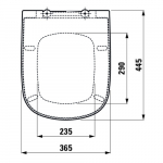 Laufen Palomba Soft Closing Toilet Seat And Cover H8918020000001
