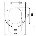 Laufen Pro Standard Close Toilet Seat & Cover White 8.9896.5.000.000.1