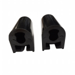 Celmac Bottom Fixing Universal Bakelite Toilet Seat Hinge Set Black KMPP1-BLK