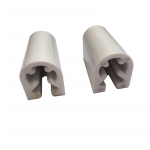 Celmac Bottom Fixing Universal Bakelite Toilet Seat Hinge Set White KMPP1-WHT
