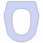 Duravit Old Orchidee Standard Close Replacement Toilet Seat & Cover Lacquered Wood CH-DUR-ORC