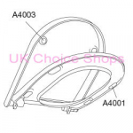 Pressalit 3 684 Toilet Seat Buffer Grey (Single) A4001