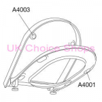 Pressalit 3 708 Toilet Seat Buffer Grey (Single) A4001