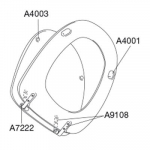Pressalit Aqua 790 Toilet Seat Hinge Clamp Bush (Each) A7222