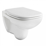 Pressalit Code Soft Close Bottom Fixing Toilet Seat & Cover White 778000-DD7999