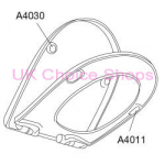 Pressalit Delight 492 Toilet Seat Buffer Grey (Single) - A4011