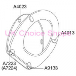 Pressalit Set Of Straps & Screws - A9133