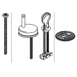 Pressalit T Soft 742 Top Fix Universal Flex Toggle Toilet Seat Hinge Set D02999