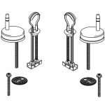 Pressalit 345 Soft Close Lift Off Top Fixing Toilet Seat & Cover White 774000-D69999