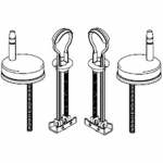 Pressalit 718 Universal Top Fix Toilet Seat Toggle Hinge Set D60999