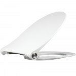 Pressalit Sway D Soft Close With Lift Off Top Fixing Toilet Seat & Cover White 934000-BL6999