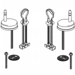Pressalit Delight 492 Universal Flex Top Fix Toilet Seat Toggle Hinge Set D69999