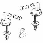 Pressalit Objecta D 172 Universal Flex Bottom Fix Toilet Seat Hinge Set BR7999