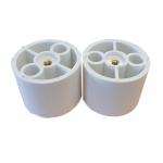 Pressalit Projecta Pro 896 Raised Buffers 50mm (Set of 2) - A9192