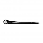 Pressalit Sway D2 Soft Close With Lift Off Top Fixing Toilet Seat & Cover Black 994001-DF4999