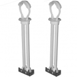 Pressalit Toggle Zip Fastening Set (Pair) A9173