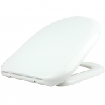 Rak Ceramics Compact Soft Close With Quick Release Toilet Seat & Cover White RAKSEAT010