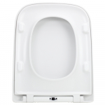 Rak Ceramics Metropolitan Soft Close Toilet Seat & Cover With Quick Release White RAKSEAT016