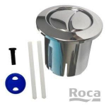 Roca Dual Flush Push Button D1D Short Chrome AH0002100R