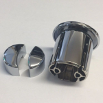 Roca Dual Flush Push Button D1D Short Chrome AH0002100R