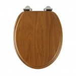 Roper Rhodes Traditional Soft Closing Honey Oak Toilet Seat and Cover Top Fixing 8081HOSC-SF
