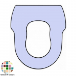 SCIC Giorgio 1 Part Soft Close Replacement Toilet Seat & Cover Lacquered Wood CHSC-SCI-GIO