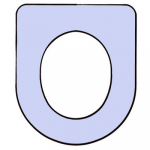 Shires Aspen Replacement Toilet Seat & Cover (Lacquered Wood)