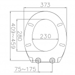 Shires Naiad Standard Close Toilet Seat & Cover White U011801