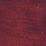 Simas Baritz Solid Wood Replacement Toilet Seat. - Red Mahogany
