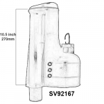 Ideal Standard Armitage Shanks Toilet Syphon 10Inch 80C 35/52/70D SV92167