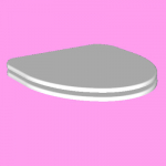Twyford Rhapsody Standard Close Replacement Toilet Seat & Cover Lacquered Wood CH-TWY-RHA