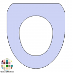 Twyford Jupiter Standard Close Replacement Toilet Seat & Cover Lacquered Wood CH-TWY-JUP