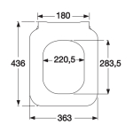 Villeroy & Boch Venticello Slimline Wrapover Soft Close Quick Release Toilet Seat & Cover White 9M79S101