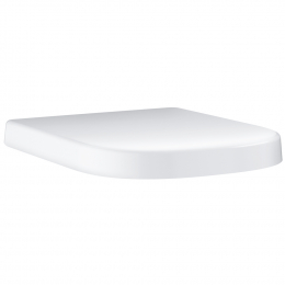 Grohe Euro Ceramic Soft Close Quick Release Toilet Seat and Cover Alpine White 39330001