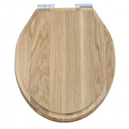 Tavistock Vitoria Soft Close Solid Oak Toilet Seat TS850NOSC