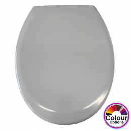EuroShowers Rainbow Soft Close Toilet Seat & Cover Light Grey 84320