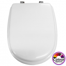 Simas Primavera Standard Close Toilet Seat & Cover Polyester Resin Colour Option S389P20/A