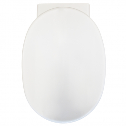 Flaminia IO Toilet Standard Close Toilet Seat & Cover Thermoset White IOCW04