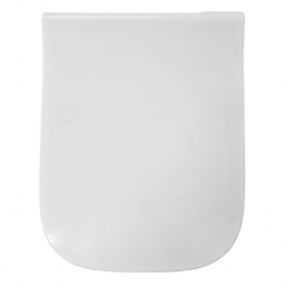 Geberit Smyle Square Slim Soft Close Toilet Seat & Cover White 500.237.01.1