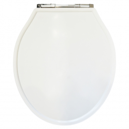 Tavistock Vitoria Soft Close Wood Toilet Seat White TS850WSC
