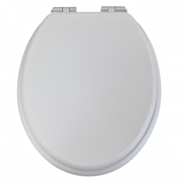 Heritage Bathrooms Soft Close Quick Release Toilet Seat & Cover Dove Grey With Chrome Hinges TSDGR101SSC