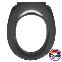 Armitage Shanks Contour 21 Small Standard Close Toilet Seat Only Black S405766